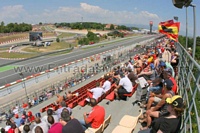 Tribuna E, GP Barcelona <br/> Circuit de Catalunya